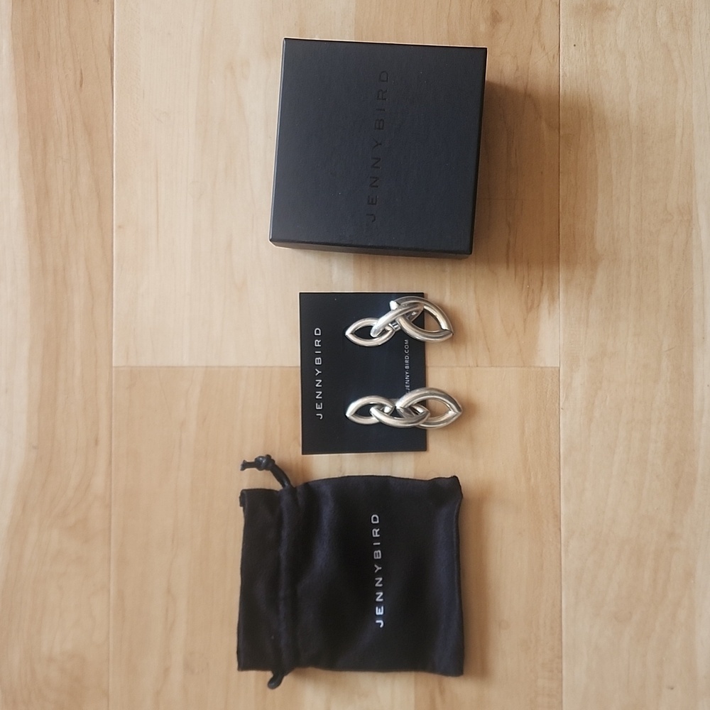 Jenny Bird Drop Chain ⛓️  Earrings